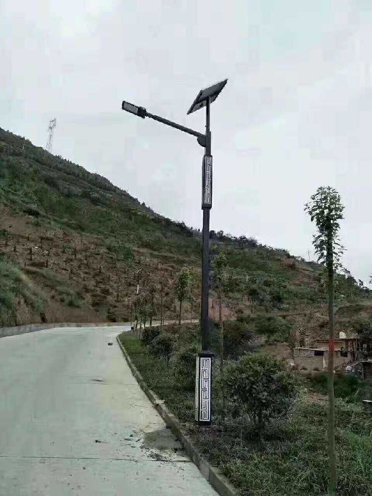 玉树市仿古太阳能路灯